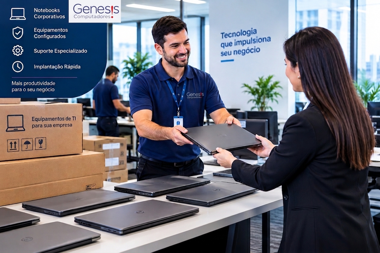 Locação de equipamentos de TI para empresas