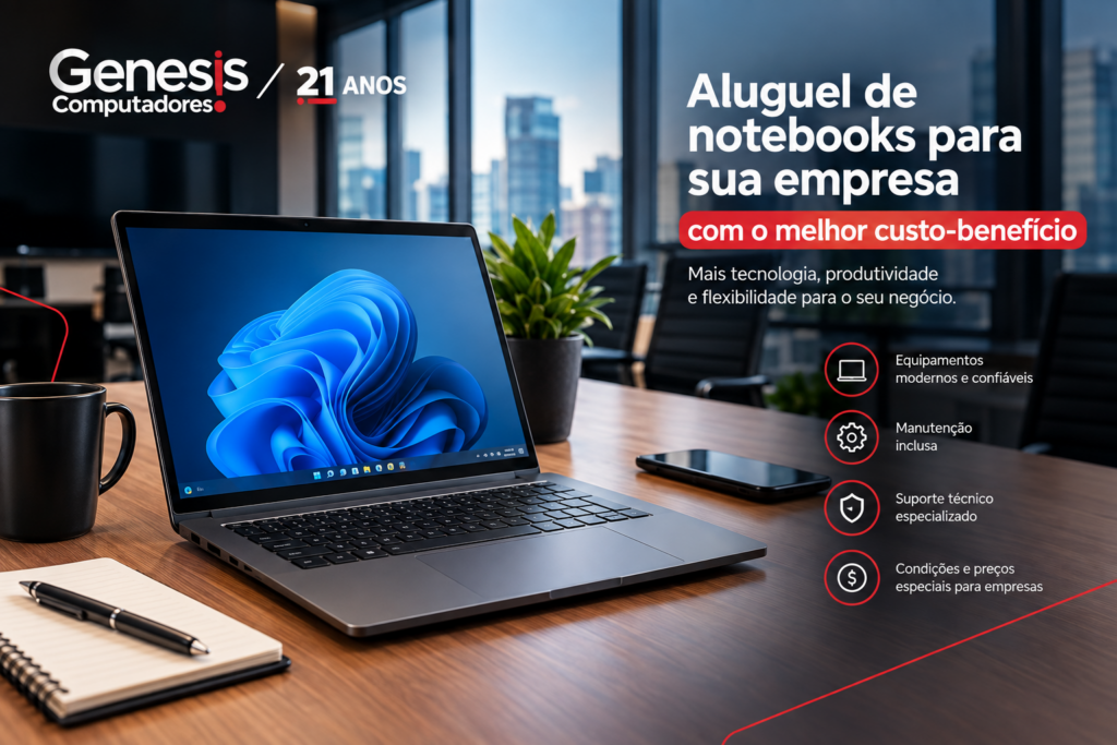Preço de aluguel de notebook para empresas: o que avaliar